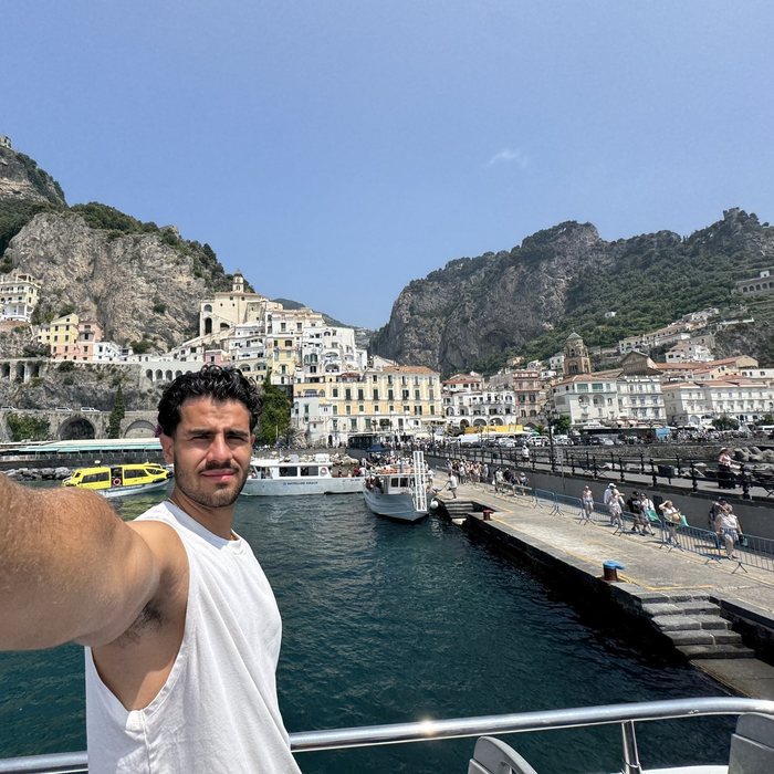 Robert Vasquez on the Amalfi Coast