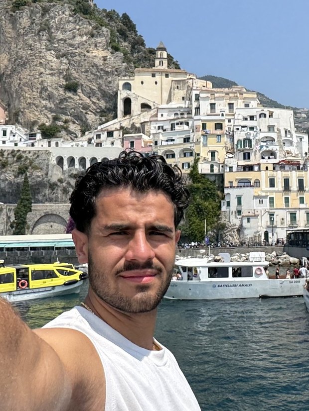 Vasquez on the Amalfi Coast, Italy